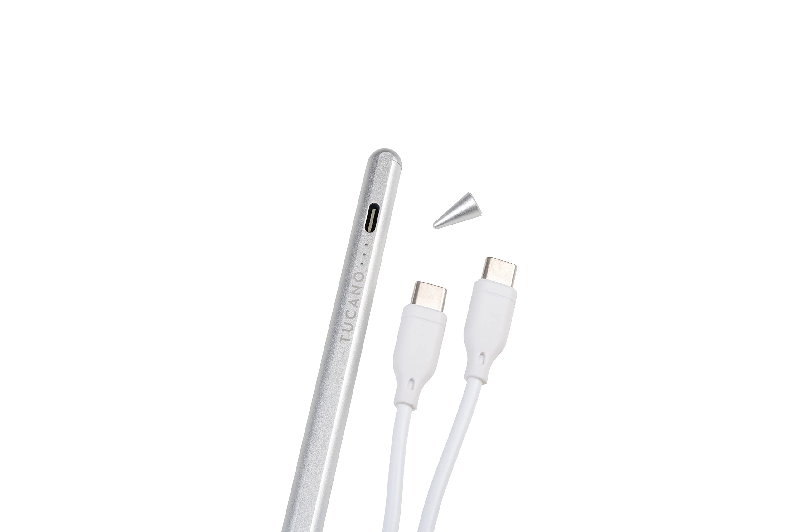 Tucano, Stylus, stylet pour tous les iPads, Argent