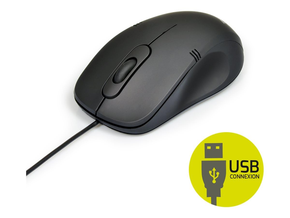 PORT DESIGNS pack keyboard + mouse BUDGET - WIRED - FR