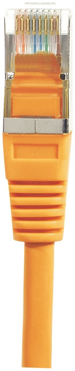 Cordon RJ45 catégorie 6 F/UTP orange - 50 m