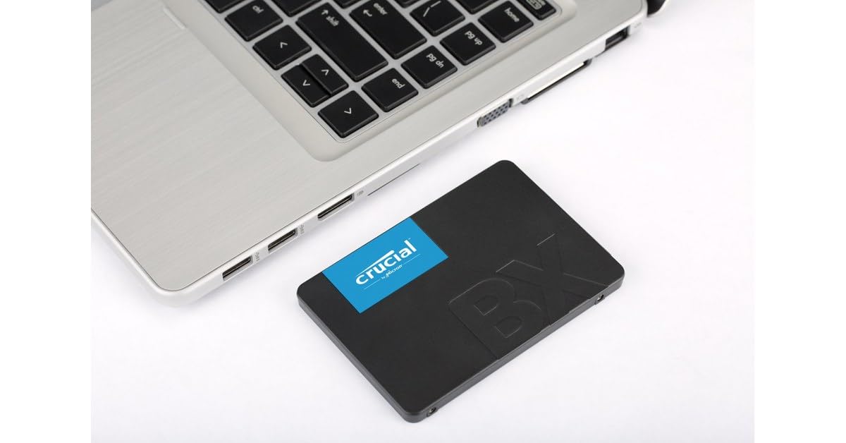 "Crucial CT500BX500SSD1 disque SSD 500 Go 2.5"" Série ATA III 3D NAND"