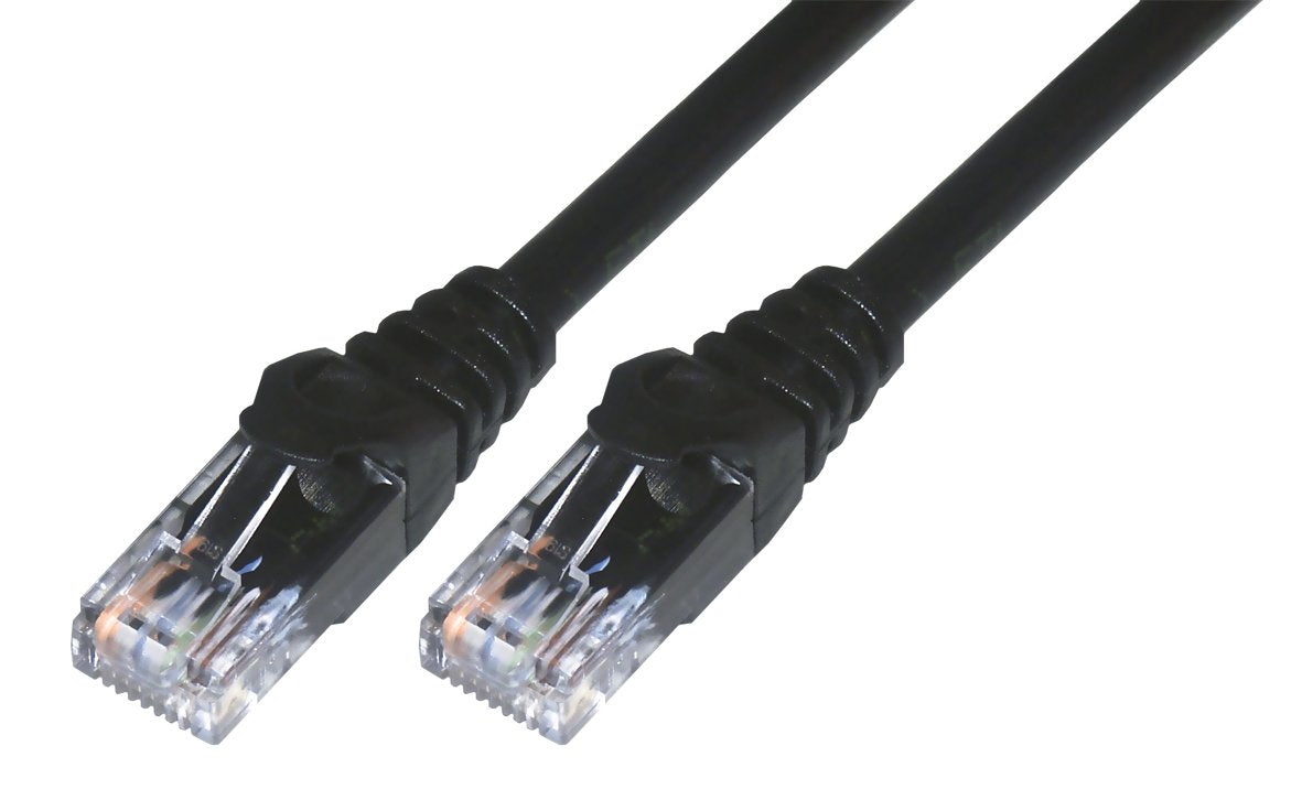 MCL Cordon de brassage RJ45 CAT 6 U/UTP - 3m Noir