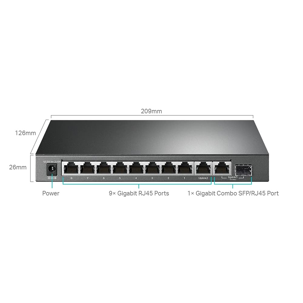 10-Port Gigabit Easy Smart Switch