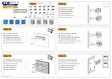 NEOMOUNTS LED-W040 Support pour écran mural 23-52p - ultra-plat