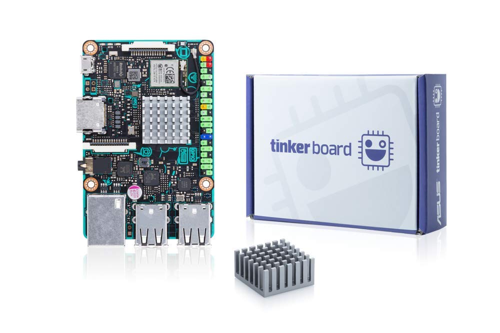 ASUS Tinker Board Rockchip RK3288 ARM Mali-T764 GPU 2xDDR3 4xUSB 2.0 Debian OS