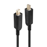 LINDY 100m Fibre Optic Hybrid DisplayPort 1.2 Cable