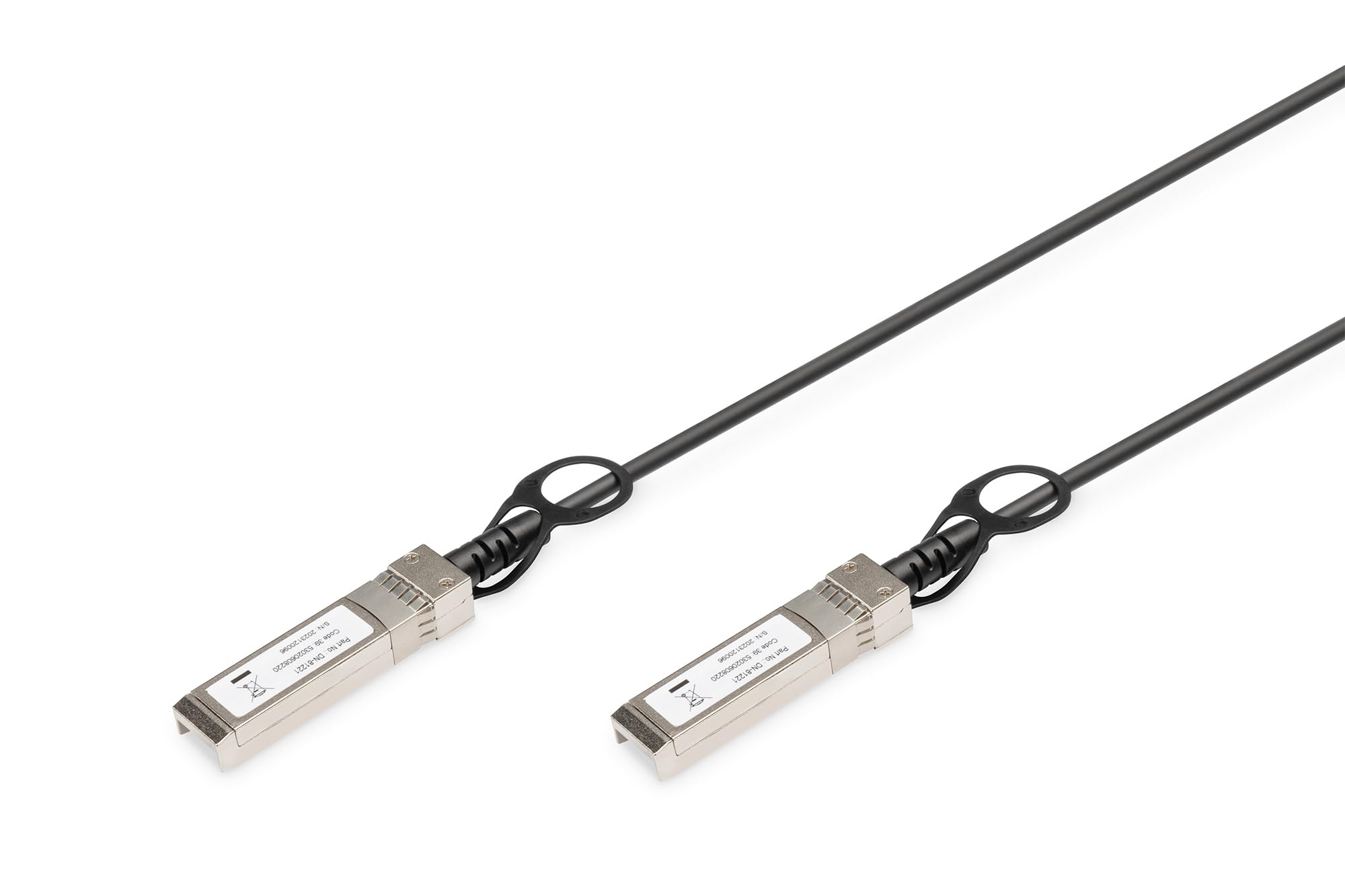 Digitus DN-81222 câble InfiniBand et a fibres optiques SFP+ Noir