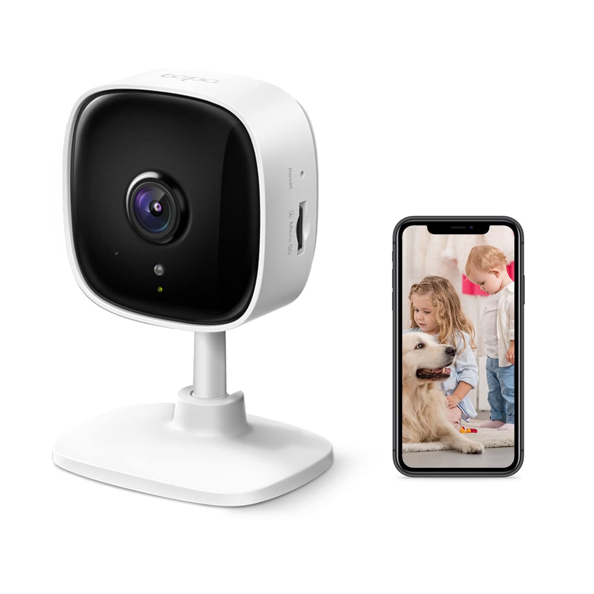 TP-LINK Tapo C110 Home Security WiFi Camera 3MP 2.4GHz microSD slot FFS Night vision