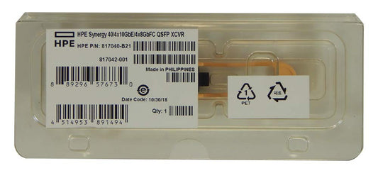 Hewlett Packard Enterprise 10G SFP+ module émetteur-récepteur de réseau 10000 Mbit/s SFP+