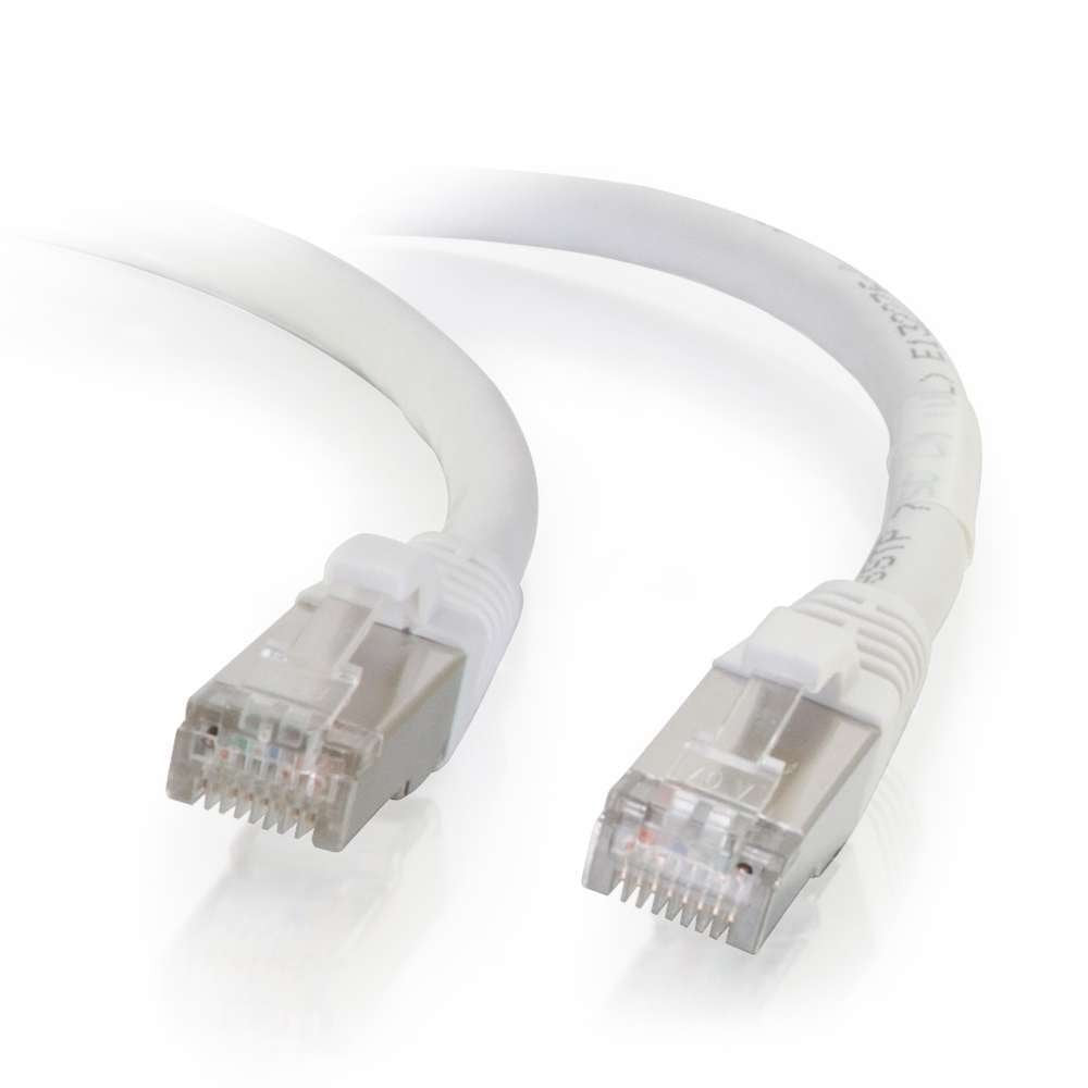 Cbl/2m CAT6A Shielded Patch Cable White