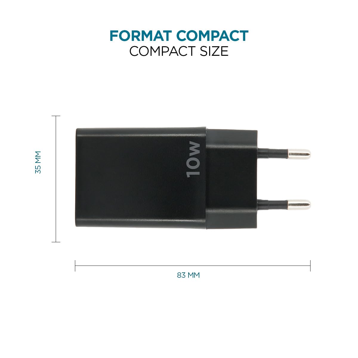 Wall Charger - 10.5W - 1 USB A