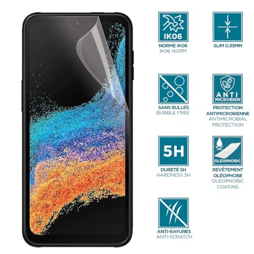 MOBILIS Protège-écran incassable/anti-chocs IK06 pour Galaxy Xcover 6 Pro 6.6"