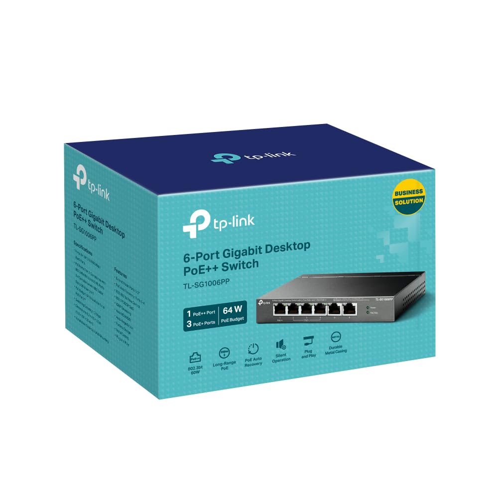 6-Port Gigabit Desktop Switch 3-Port