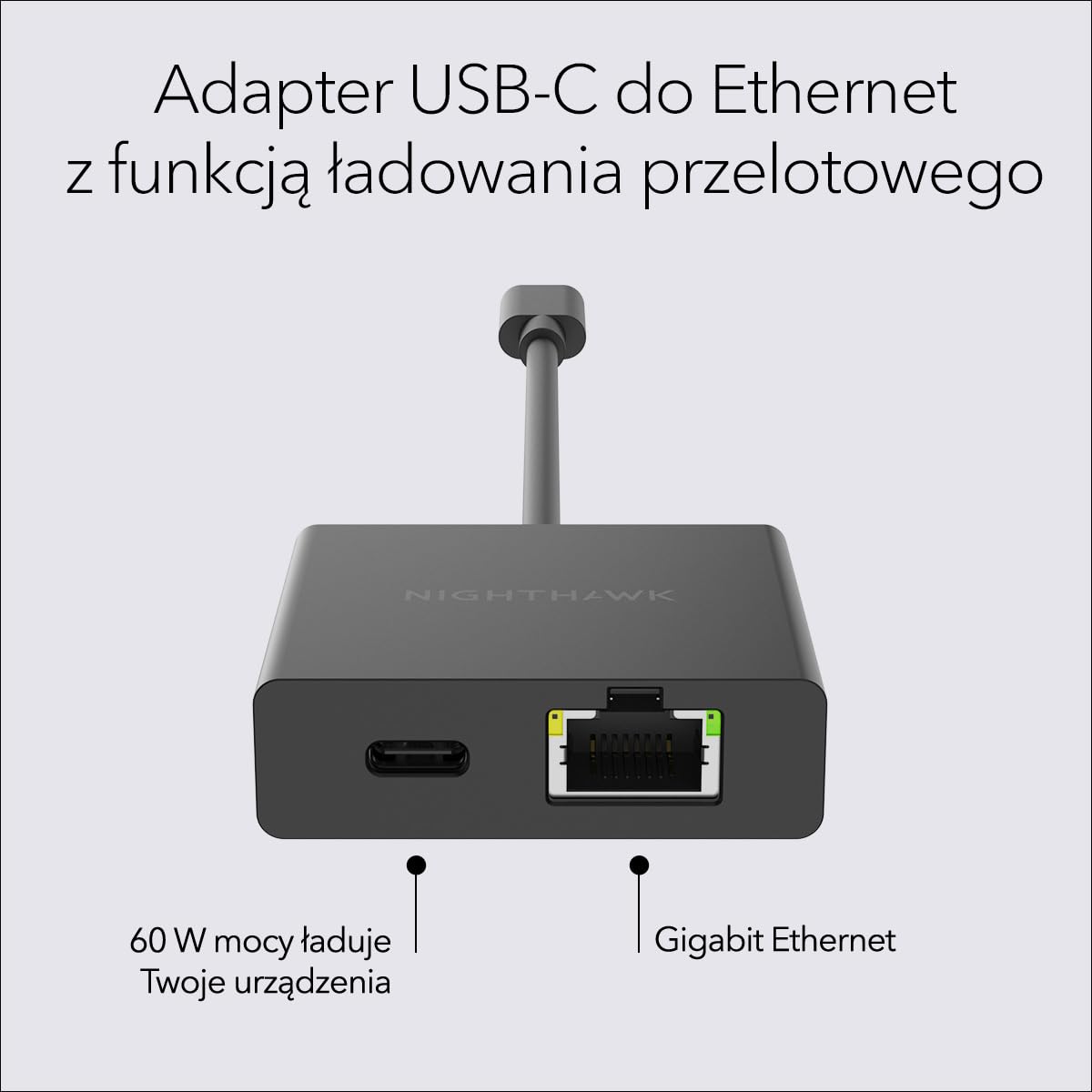 NETGEAR Nighthawk USB-C to Ethernet Adapter