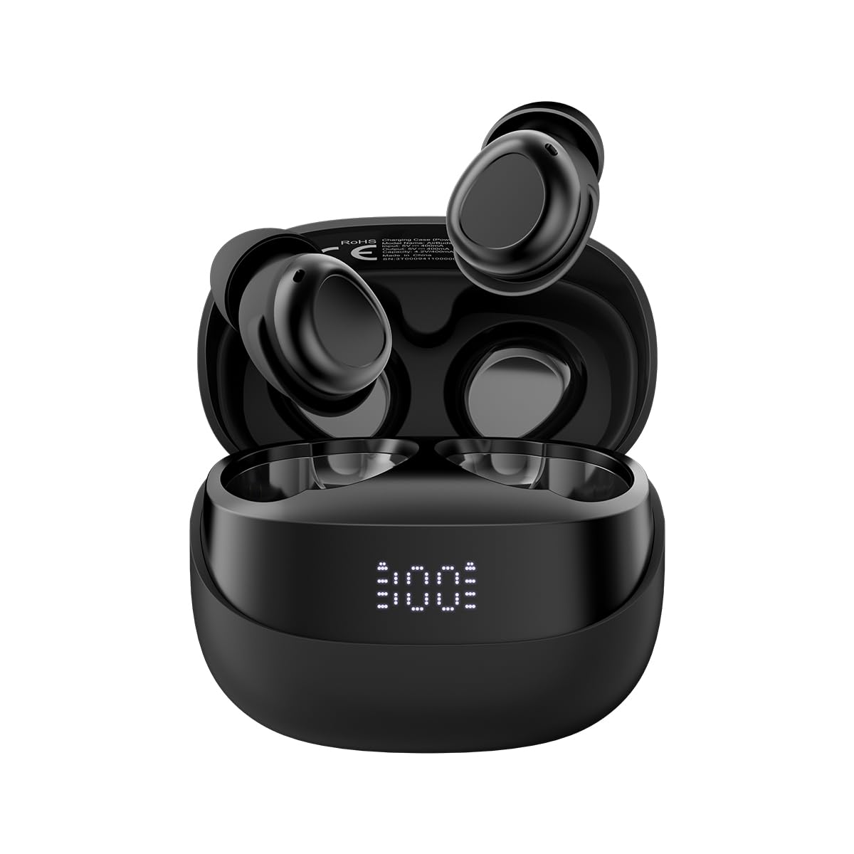 Blackview Airbuds 9 (Écran d'Affichage - Bluetooth 5.4) Noir