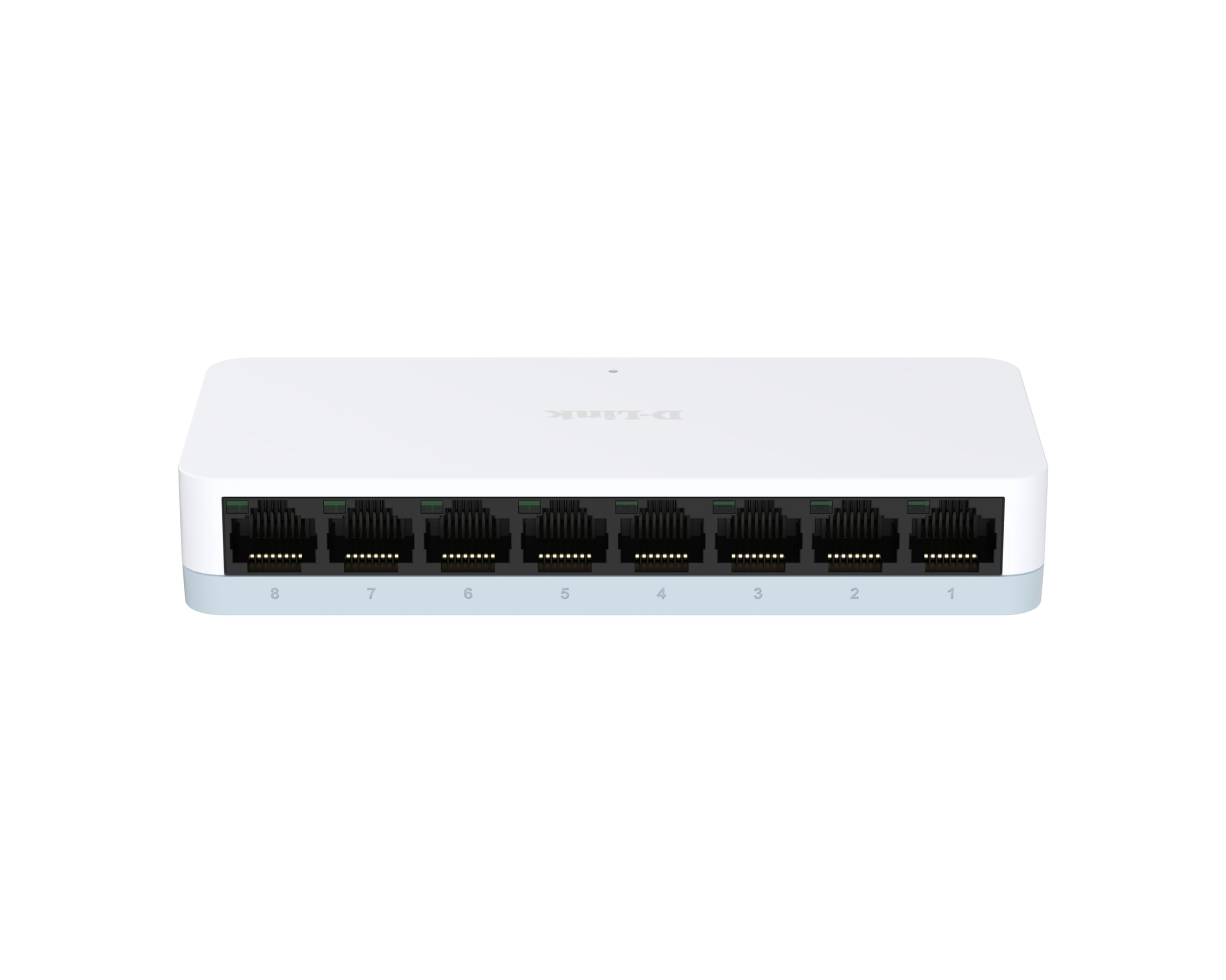 D-LINK 8 ports 10/100 Mbps - Plastique - Conception économe en énergie et silencieuse