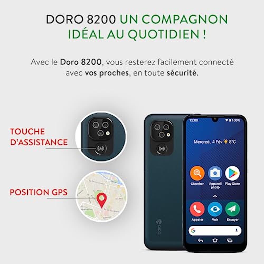Doro 8200 Plus DARK BLUE