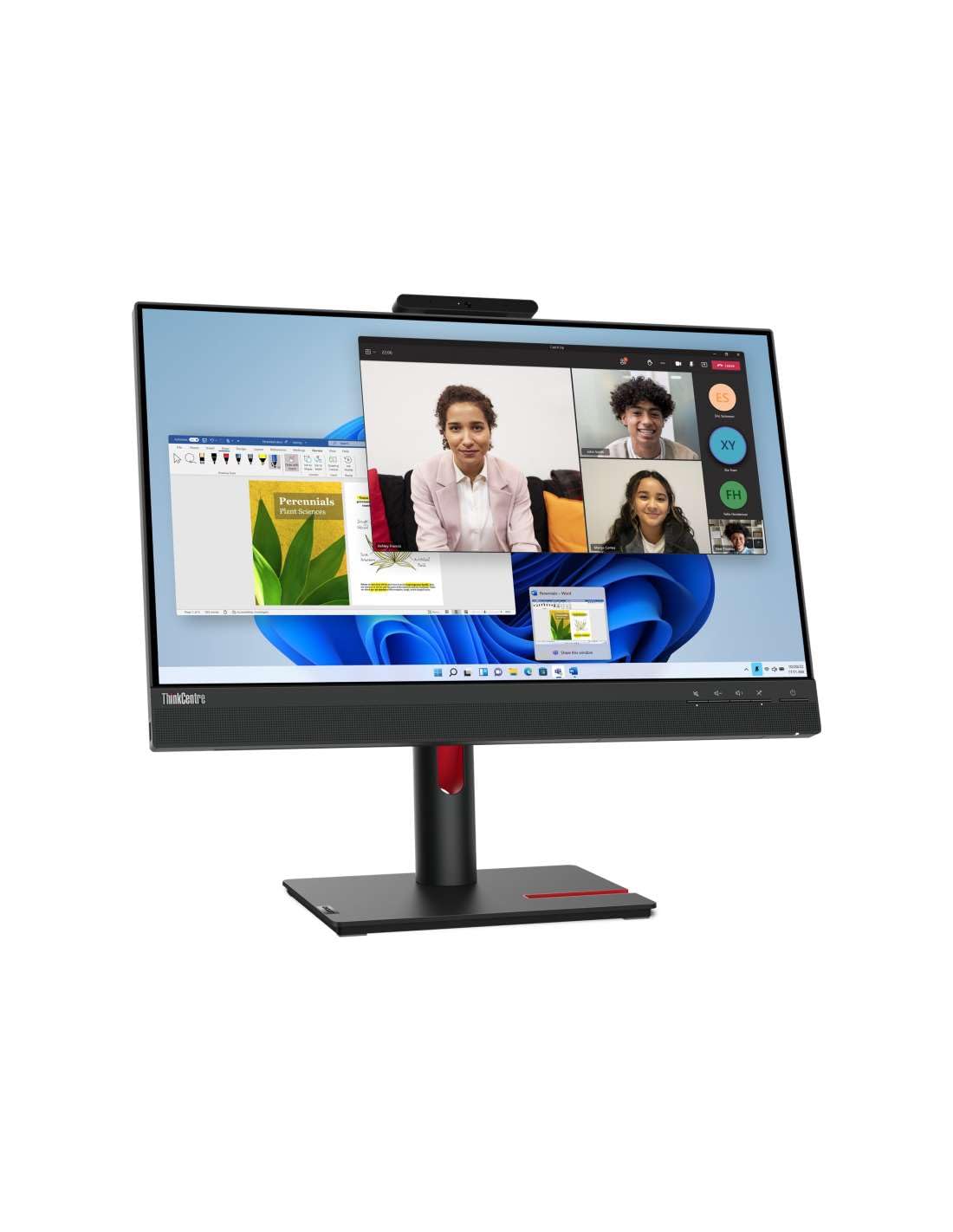 LENOVO ThinkCentre Tiny-in-One 24 Gen 5 LED Écran 24p 1920x1080 Full HD (1080p) IPS 250cd/m2 HDMI DisplayPort speakers 3y