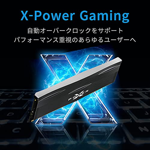 SILICON POWER XPOWER Zenith 16Go 2x8Go DDR4 3600MHz CL18 DIMM 1.35V