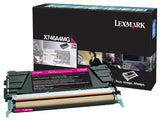 LEXMARK X746, X748 7K cartouche de toner cyan capacité standard 7.000 pages pack de 1 With returnprogram
