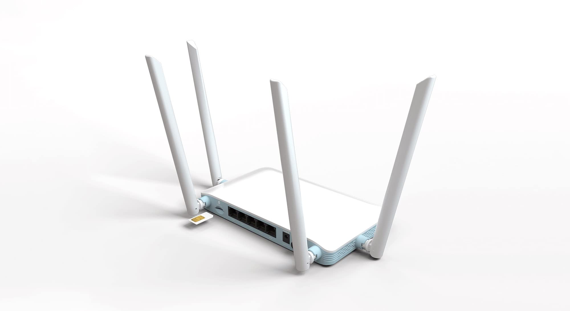D-LINK Eagle Pro AI 4G LTE Cat. 4 Desktop Router And Auto WAN 4G backup 4x 10/100Mbps LAN ports 1x 10/100Mbps WAN port