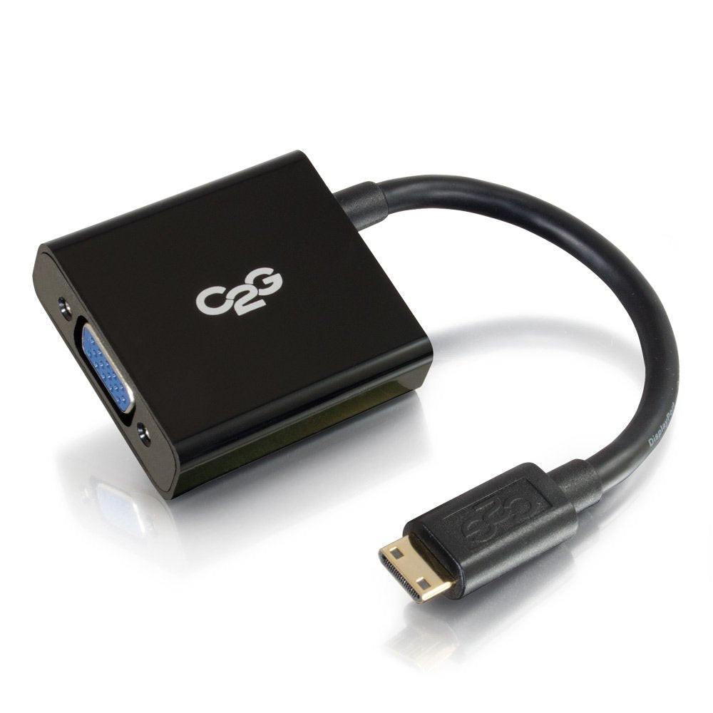 HDMI M to VGA F Dongle w/pwr