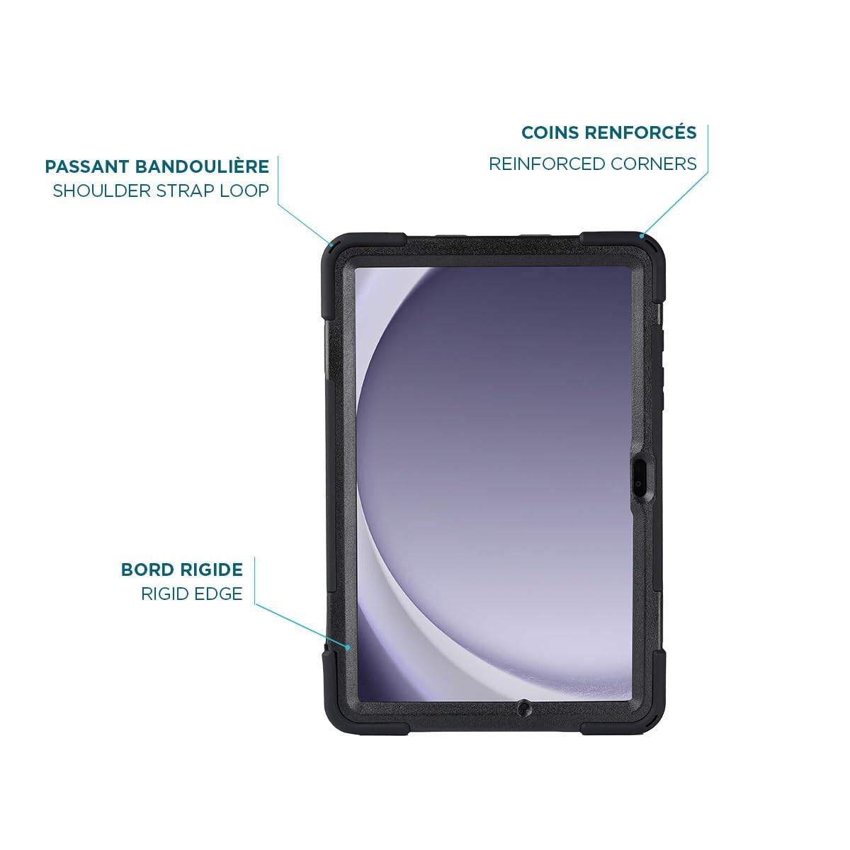 All in Case for Galaxy Tab A9+ (SM-X216R / SM-X210R / SM-X21