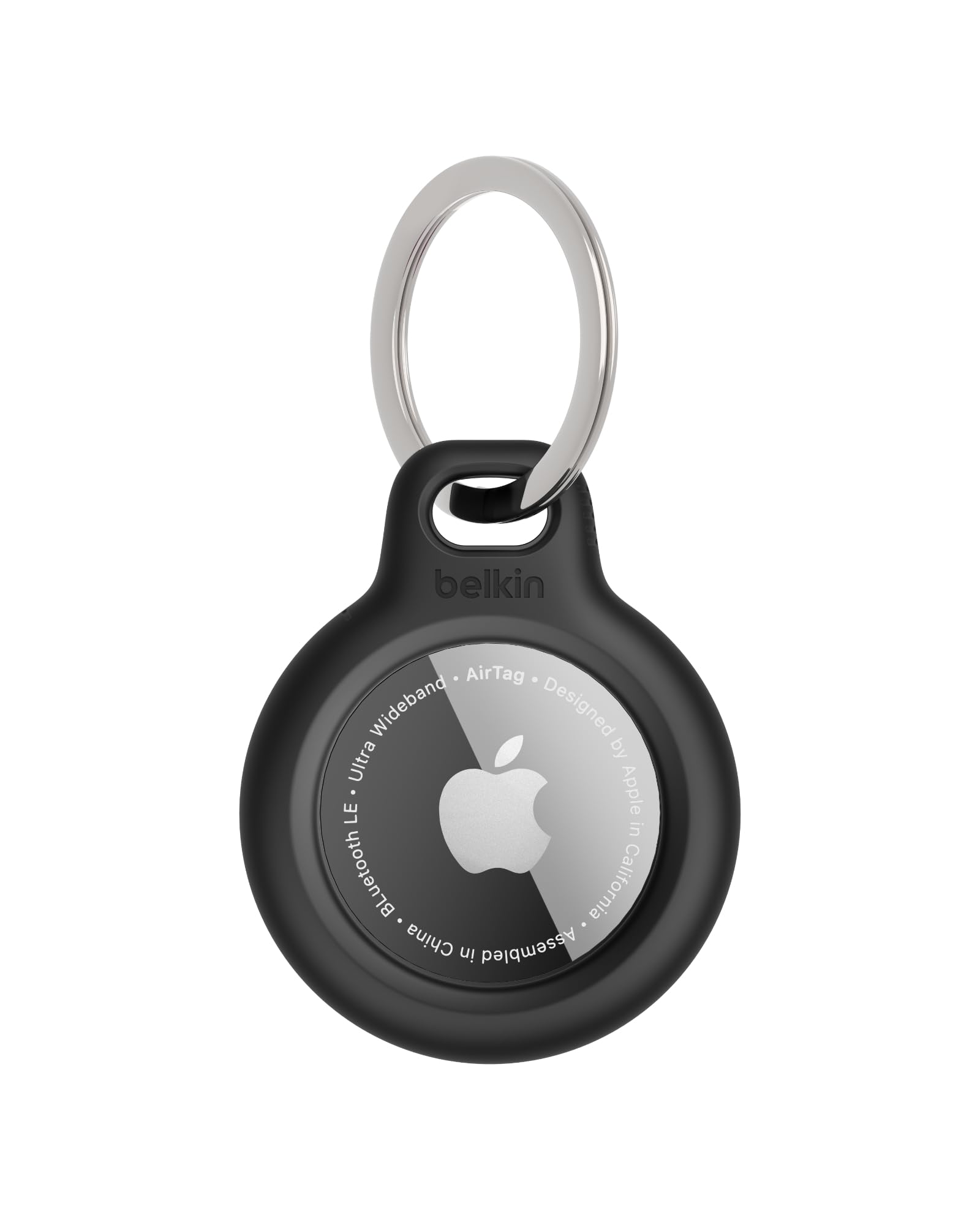 BELKIN Airtag Protection avec porte-clés Noir