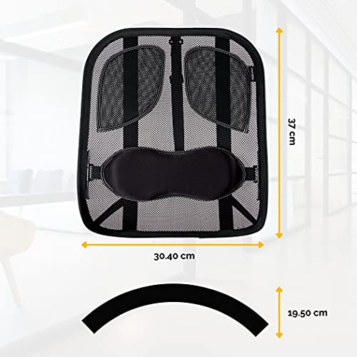FELLOWES PROFESSIONAL MESH BACK SUPPORT