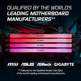 KINGSTON 16Go 7600MT/s DDR5 CL38 DIMM FURY Renegade RGB XMP