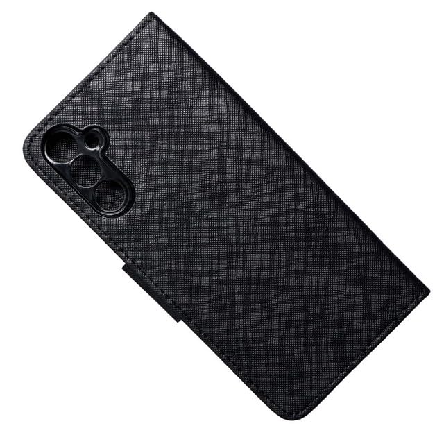 Étui à Rabat Similicuir pour Samsung Galaxy A14 4G/5G - Noir (En vrac)