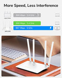 Cudy WR1200 routeur sans fil Fast Ethernet Bi-bande (2,4 GHz / 5 GHz) Blanc