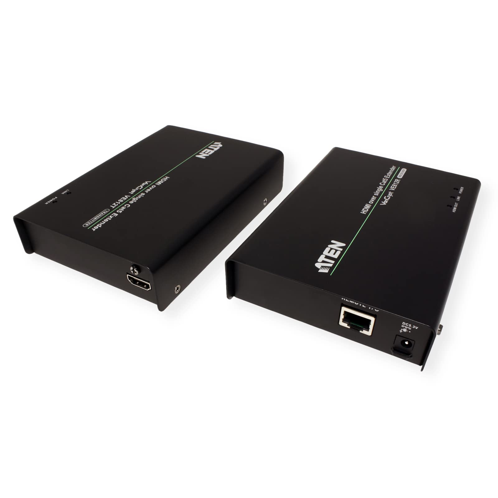 ATEN Extension HDBaseT HDMI (4K@100m) - (HDBaseT Classe A) - 4096 x 2160 pixels - Émetteur et récepteur AV - 100 m - Avec fil - Compatibilité 3D - HDCP