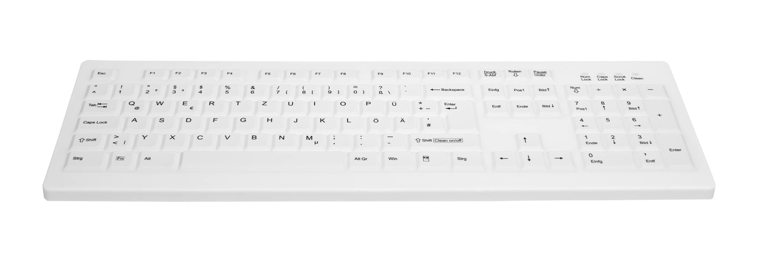 CONTOUR ACTIVE KEY Clavier filaire AK-C8100 FR blanc IP68