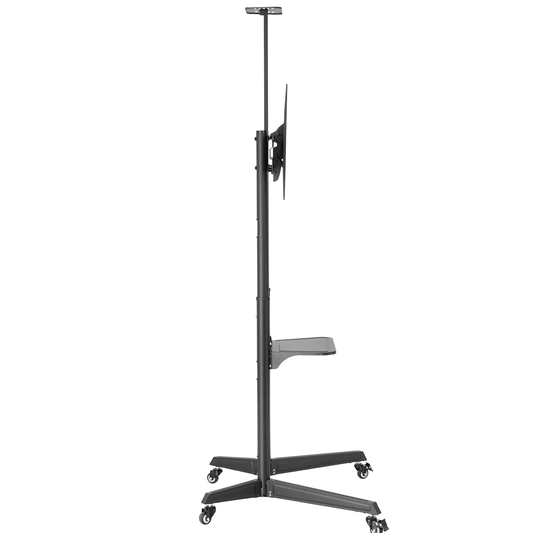 NEOMOUNTS FL50-550BL1 Support au sol mobile pour écran 37-70p - étagère multimédia et support caméra inclus