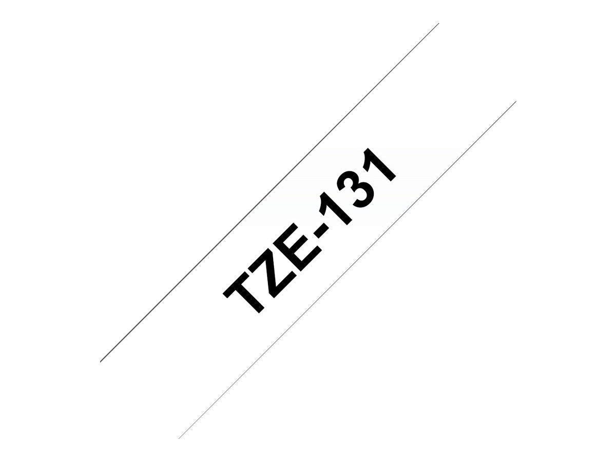 Tape/9mm black on white f P-Touch TZE