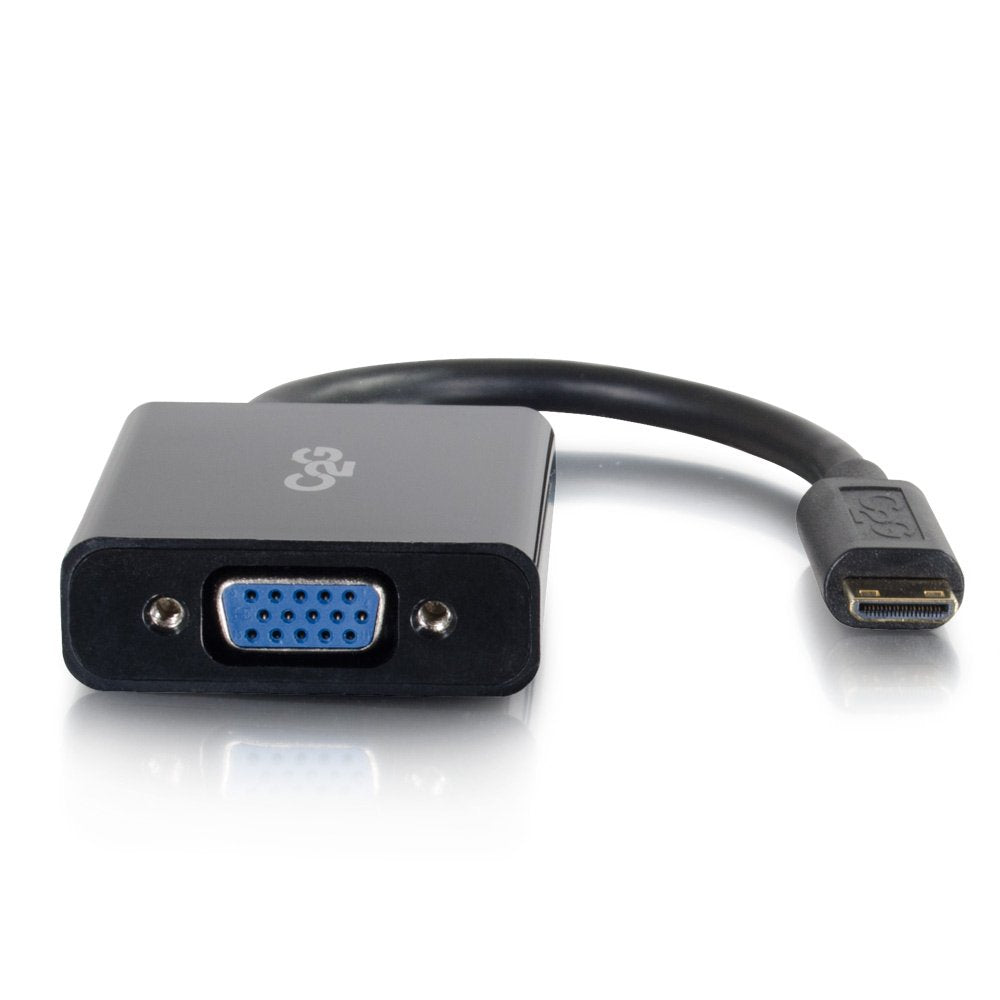 HDMI M to VGA F Dongle w/pwr