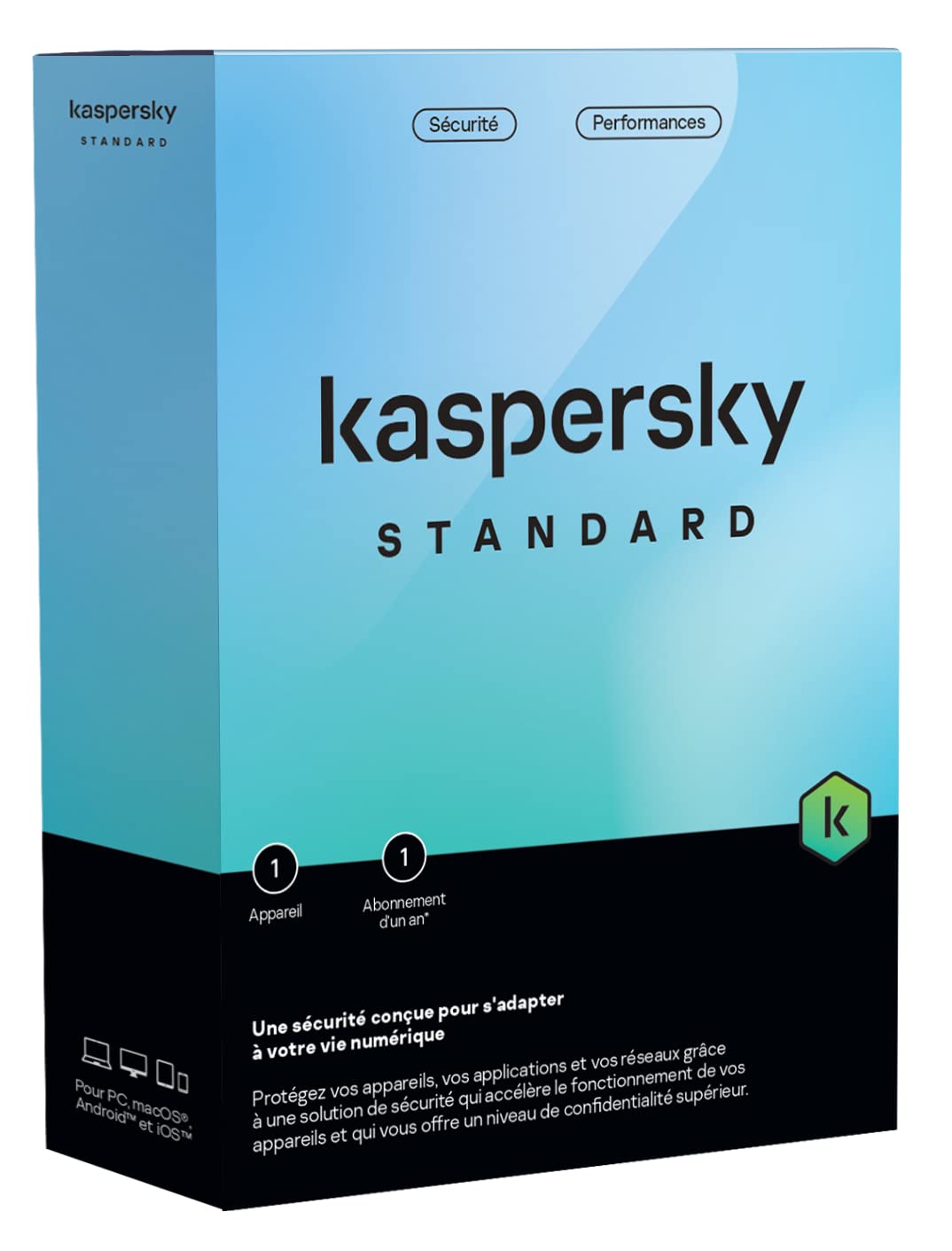 KASPERSKY Standard 1 Poste/1 An