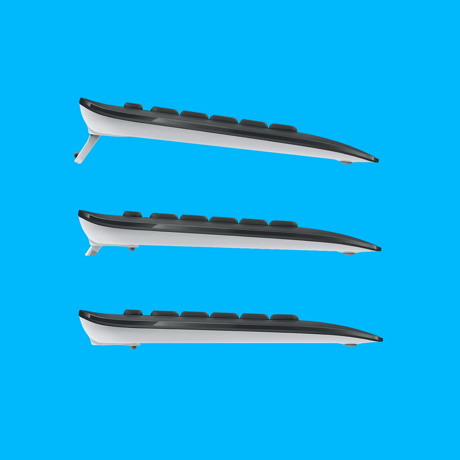 Logitech 920-008685 clavier Souris incluse Universel RF sans fil QWERTY US International Noir