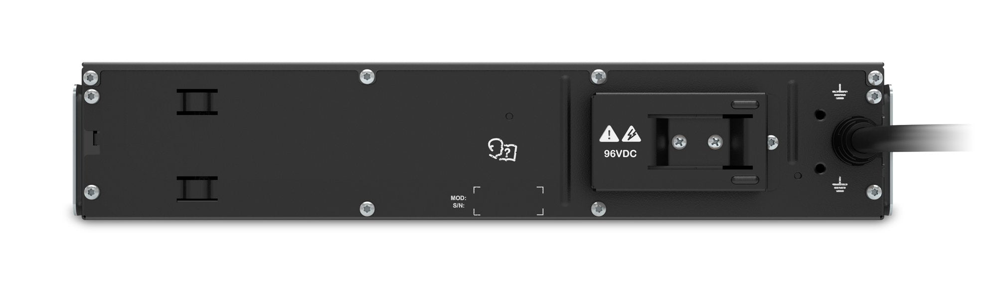 APC Smart-UPS SRT 96V 3kVA RM Battery Pack Battery enclosure rack-mountable 2 x battery lead acid 2U Black