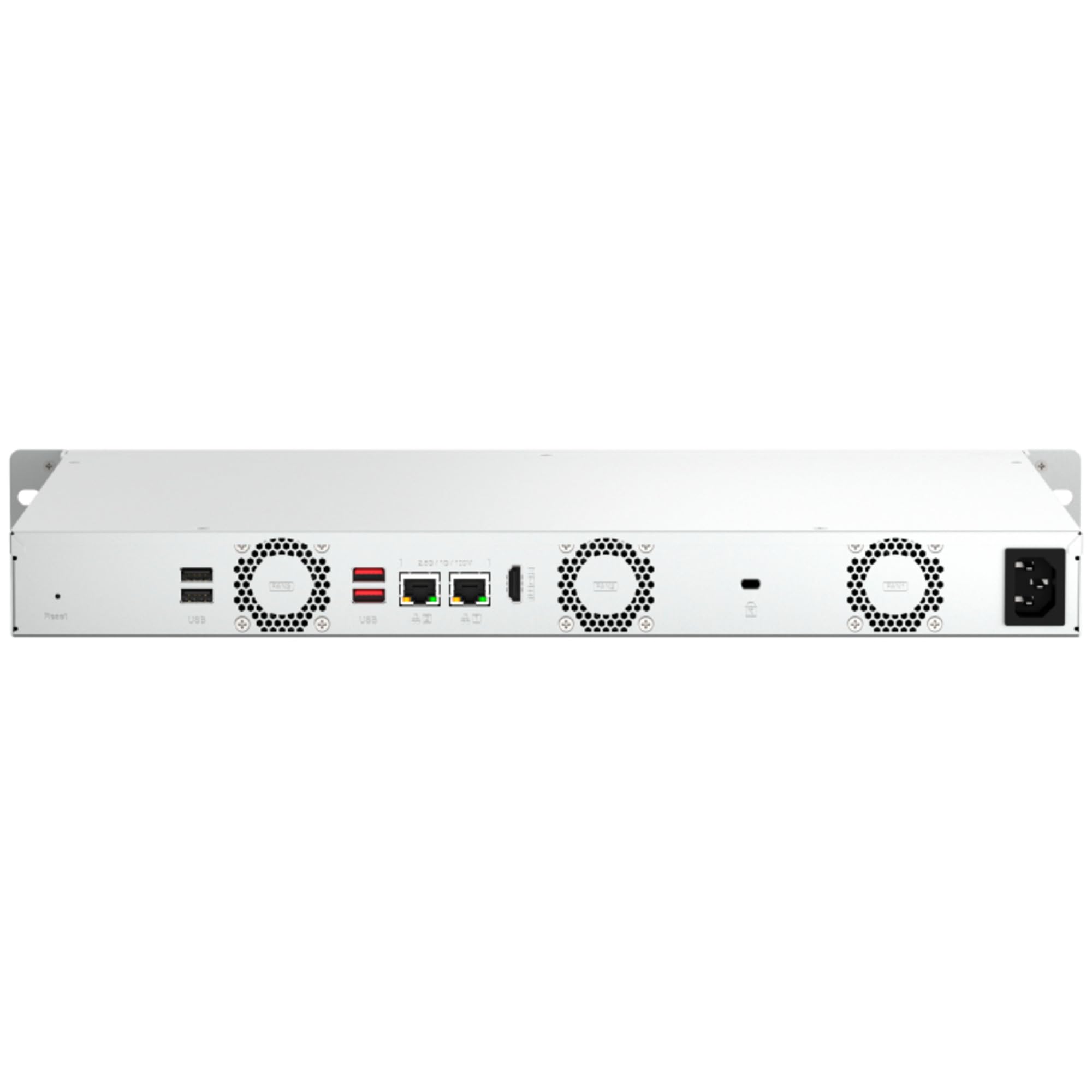 QNAP 4-bay short depth 12p rackmount NAS Intel Celeron N5105/N5095 quad-core