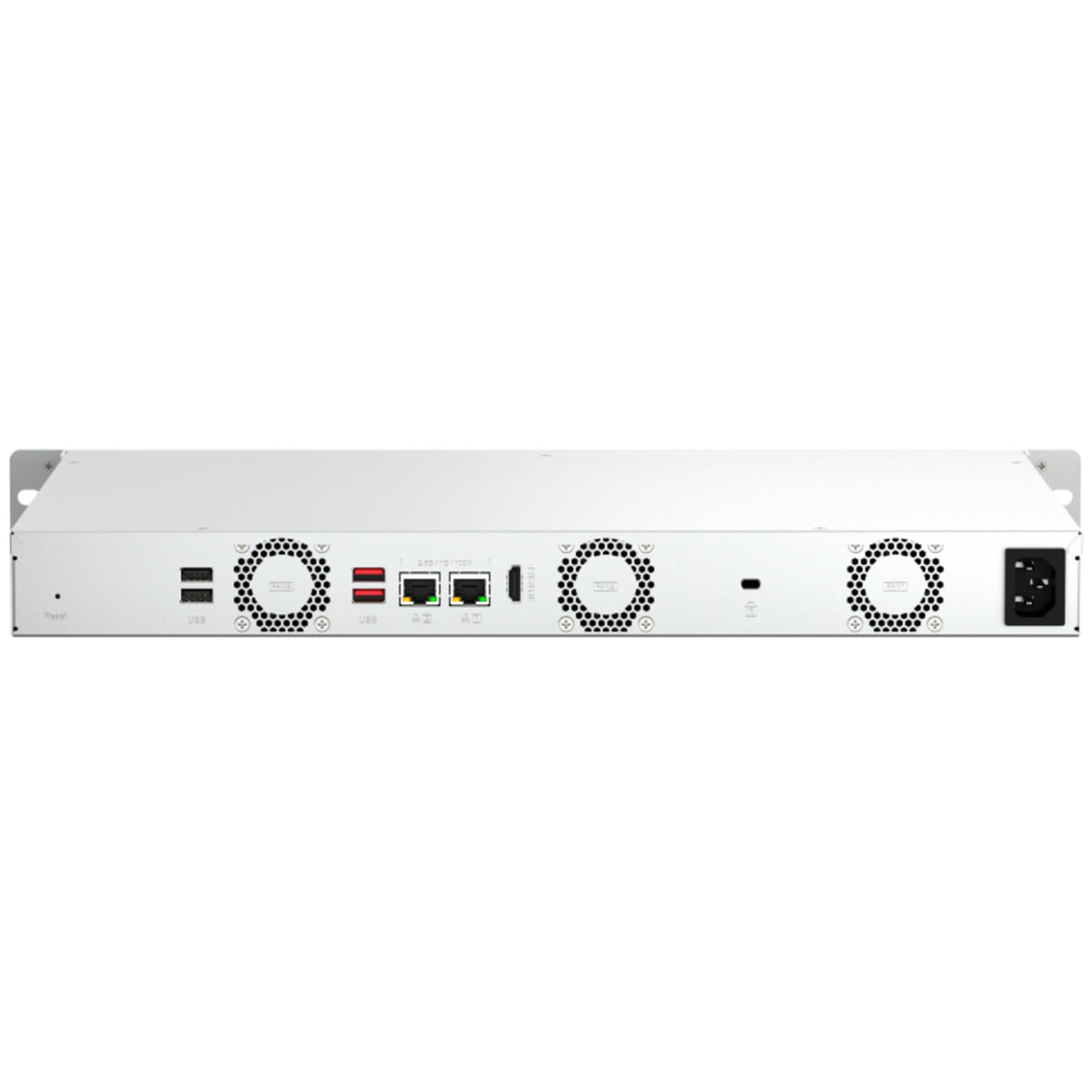 QNAP 4-bay short depth 12p rackmount NAS Intel Celeron N5105/N5095 quad-core