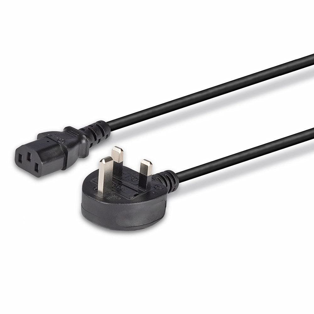 LINDY 2m IEC mains lead UK