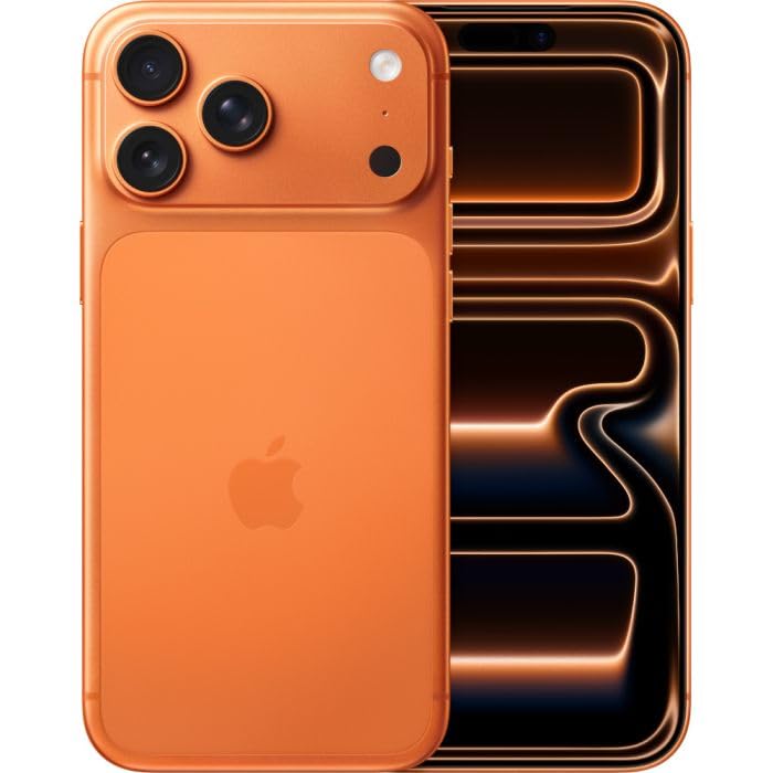 iPhone 17 Pro Max (6.9'' - 256 Go, 12 Go RAM) Orange