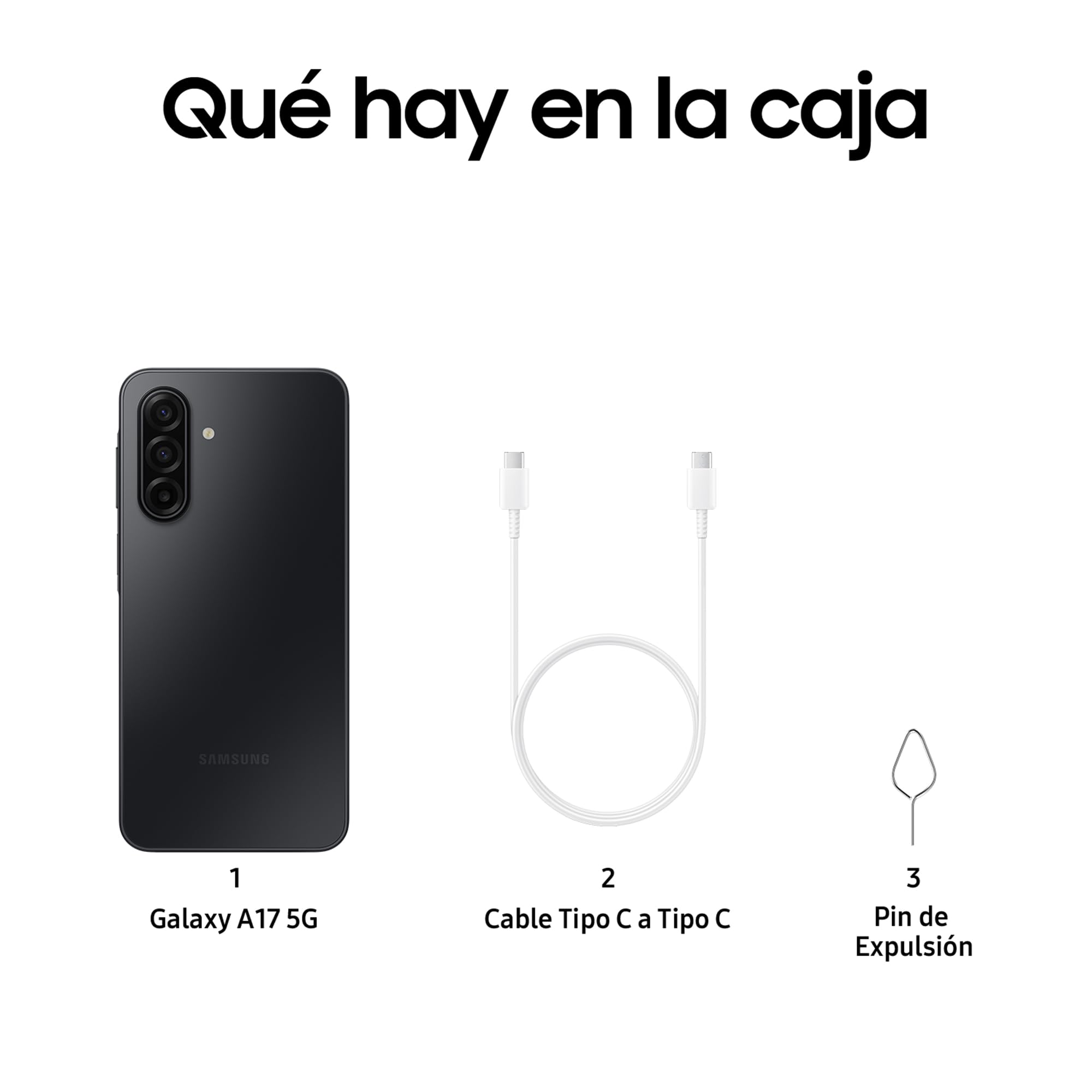 Samsung A176 Galaxy A17 5G (6.7'' - 128 Go, 4 Go RAM) Noir