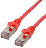 MCL Cordon de brassage RJ45 CAT 6 F/UTP - 5m Rouge