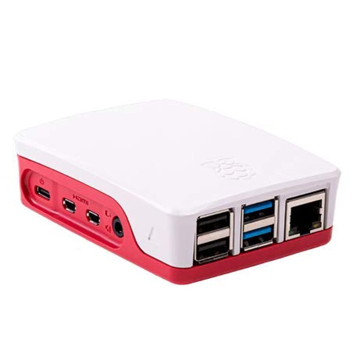 Boîtier Officiel pour Raspberry Pi 4 Rouge/blanc
