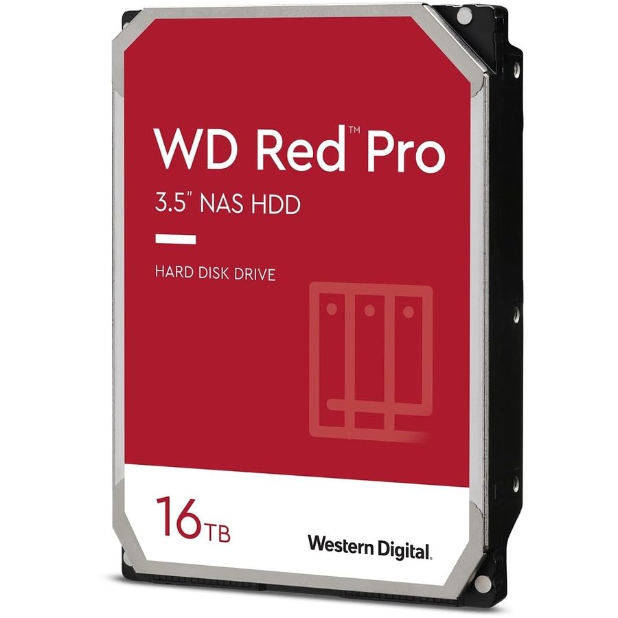 WD Red Pro 16To 6Gb/s SATA 512Mo Cache Internal 3.5p HDD bulk