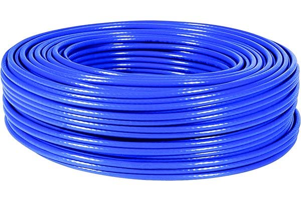 Câble multibrin F/UTP CAT6A LS0H bleu - 100 m