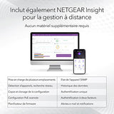 NETGEAR GS108T Switch 8 ports Gigabit manageable Niv.2