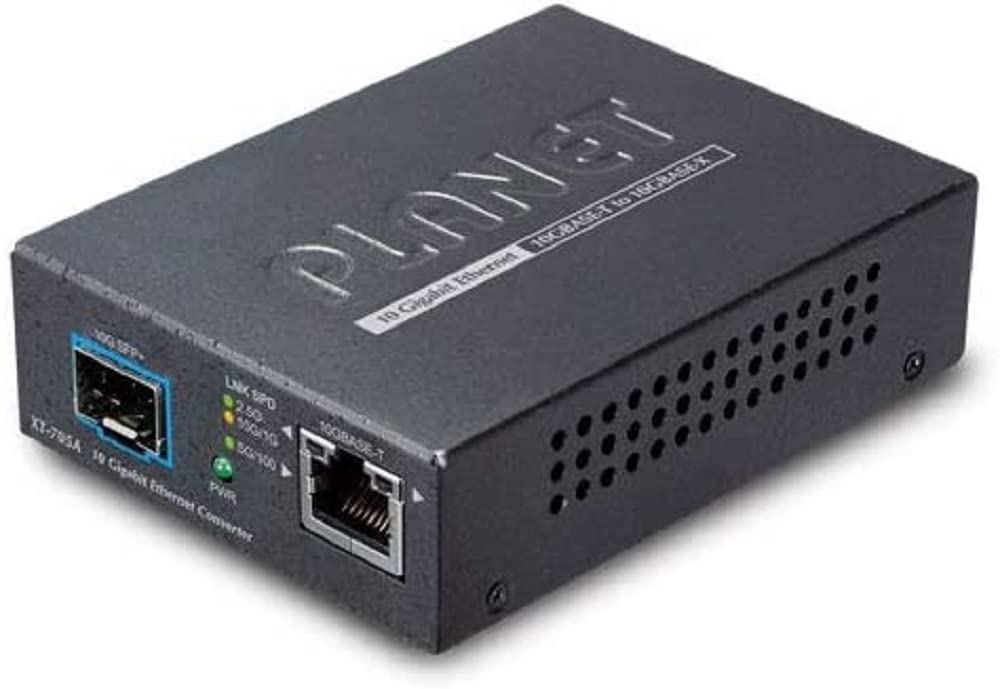PLANET XT-705A convertisseur de support réseau 10000 Mbit/s Multimode, Monomode